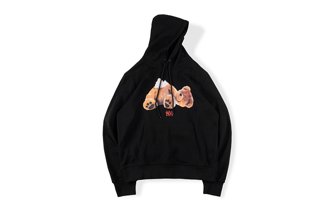 Trippie Redd 1400 Upside-Down Bear Hoodie - Black - product image 1