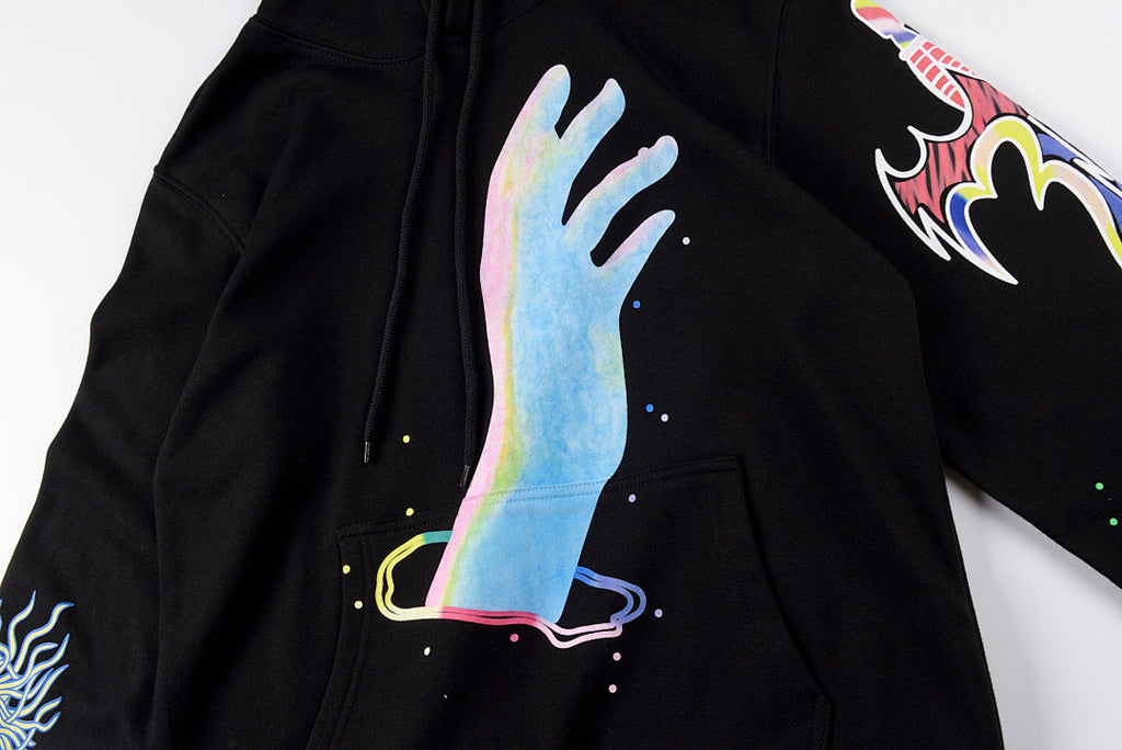 Travis Scott Cactus Trails Running Magic Hand Hoodie - Black - product image 10