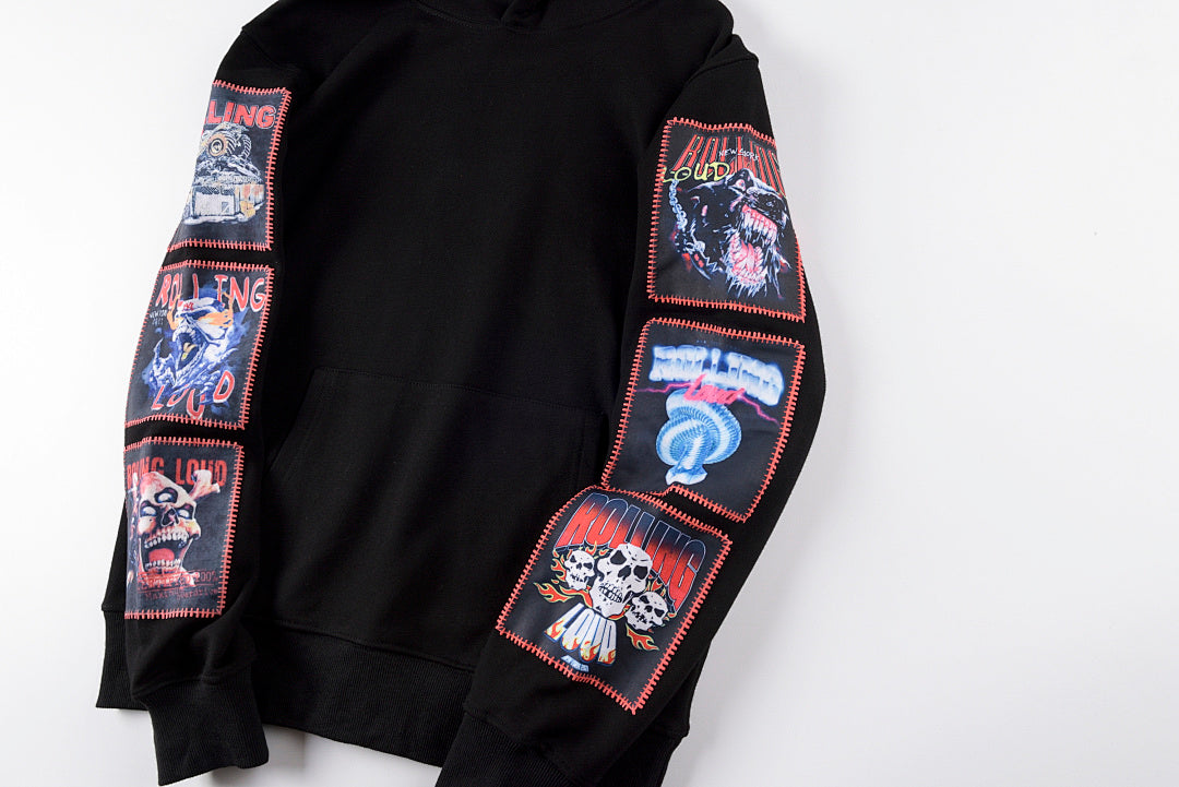 Travis Scott Rolling Loud Tune In Loud Tour Hoodie - Black - product image 7