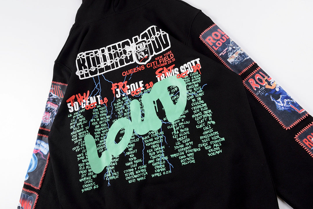 Travis Scott Rolling Loud Tune In Loud Tour Hoodie - Black - product image 10