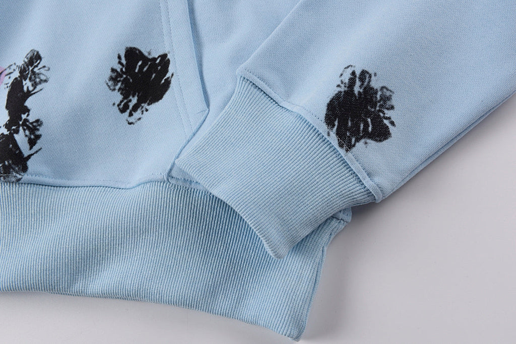 Travis Scott Astrofest See You in Utopia Skull Hoodie - Light Blue - product image 4