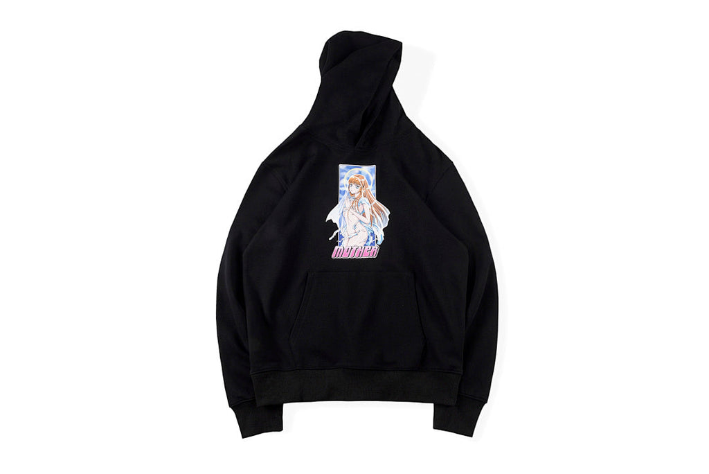 Mother Anime 2D Graphic Hoodie - Black - product image 1