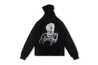 Revenge Sketch Portrait Graphic Hoodie - Black - product image 2