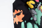 Travis Scott Cactus Jack x Readymade Tie-Dye Bear Hoodie - Black / Yellow / Cream Light Blue - product image 5