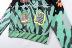 Travis Scott Cactus Jack x Readymade Tie-Dye Bear Hoodie - Black / Yellow / Cream Light Blue - product image 18