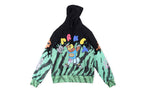 Travis Scott Cactus Jack x Readymade Tie-Dye Bear Hoodie - Black / Yellow / Cream Light Blue - product image 21