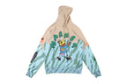 Travis Scott Cactus Jack x Readymade Tie-Dye Bear Hoodie - Black / Yellow / Cream Light Blue - product image 1