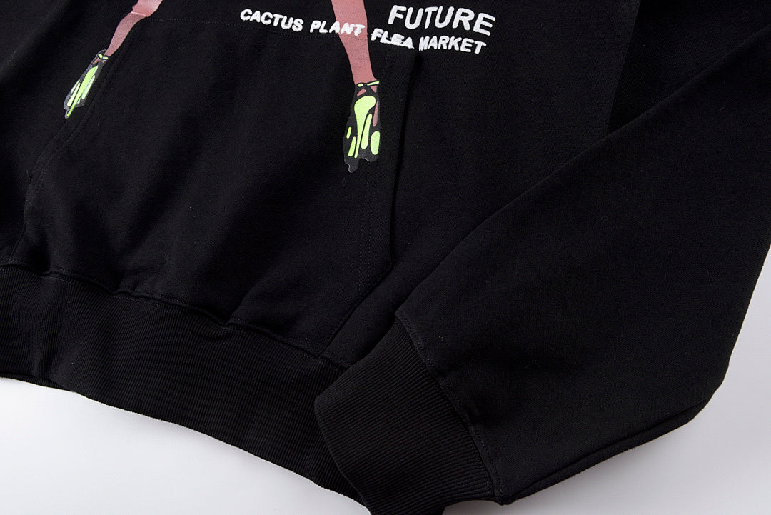 Kanye West x CPFM x Pharrell Future Graffiti Hoodie - Black - product image 4