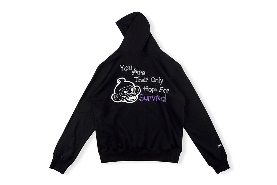 Tuff Crowd x Baby Ape Social Club Hoodie - Black