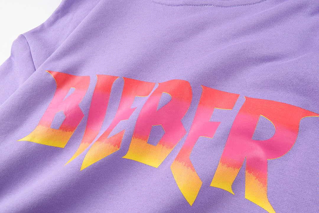 Justin Bieber Justice World Tour Hoodie - Purple - product image 5