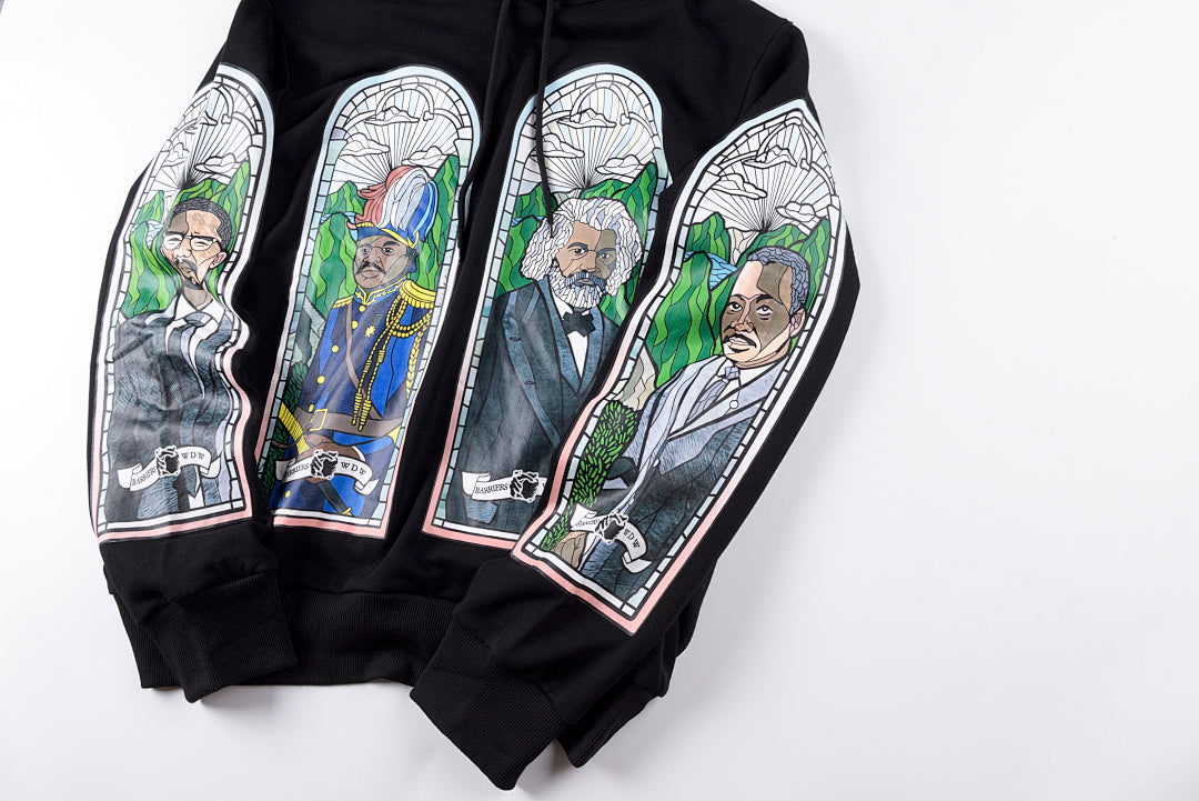 Barriers Worldwide NY Religious Icon Pullover Hoodie - Black - product image 6