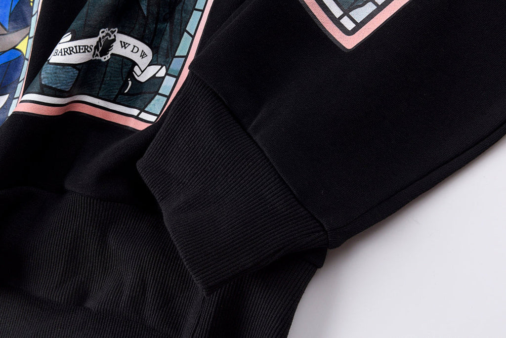 Barriers Worldwide NY Religious Icon Pullover Hoodie - Black - product image 7