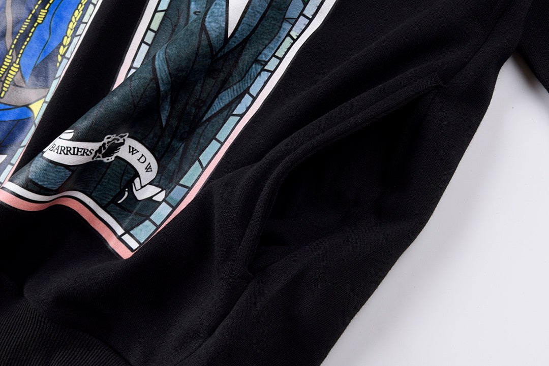 Barriers Worldwide NY Religious Icon Pullover Hoodie - Black - product image 8