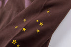 Sp5der 555555 Portrait Spider Web Hoodie - Burgundy - product image 5