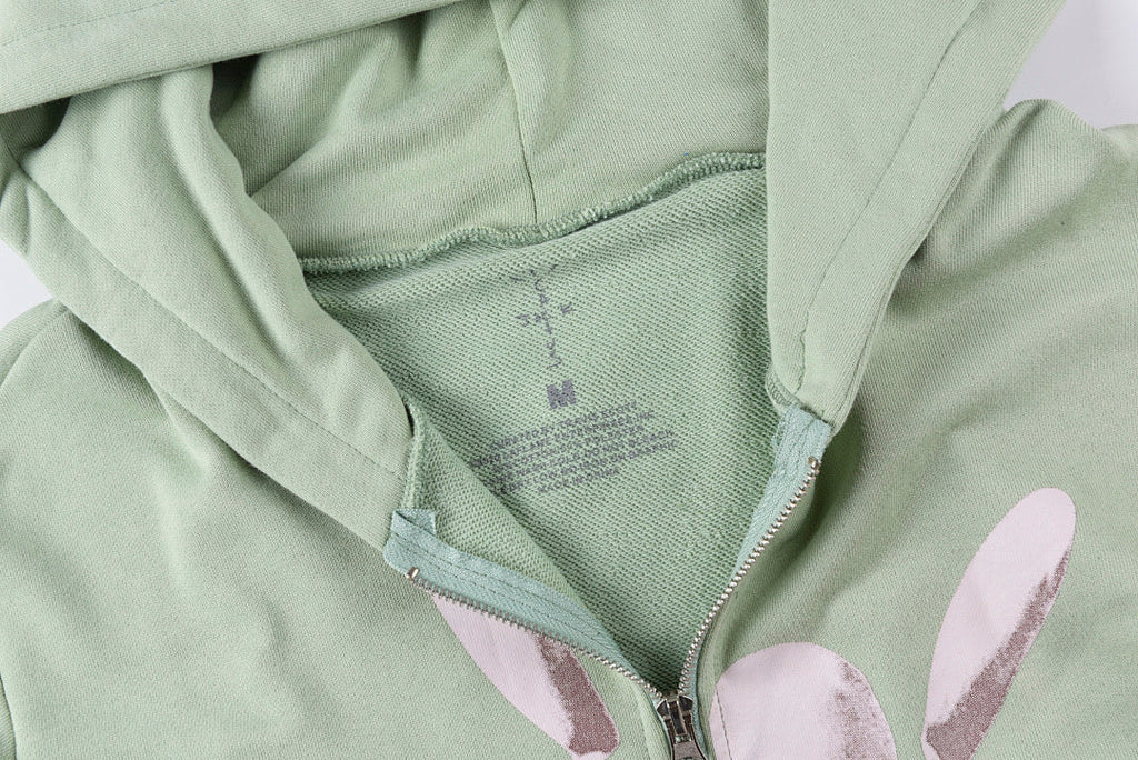 Travis Scott Cactus Jack New Sight Zip-Up Hoodie - Yellow - product image 4