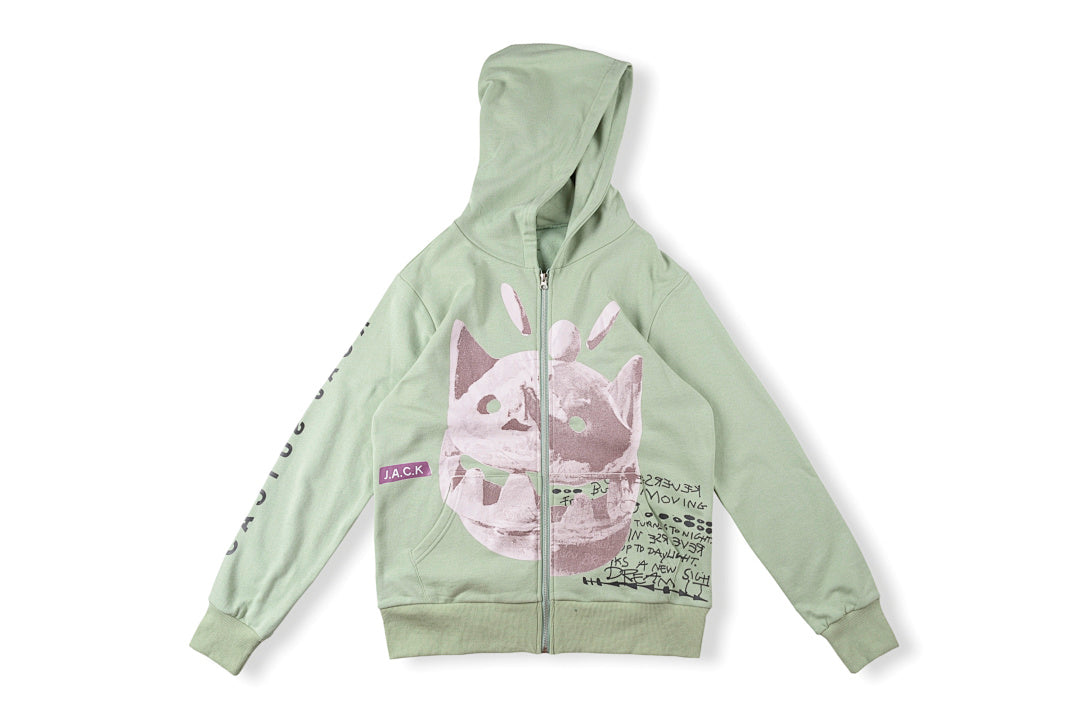 Travis Scott Cactus Jack New Sight Zip-Up Hoodie - Yellow - product image 1