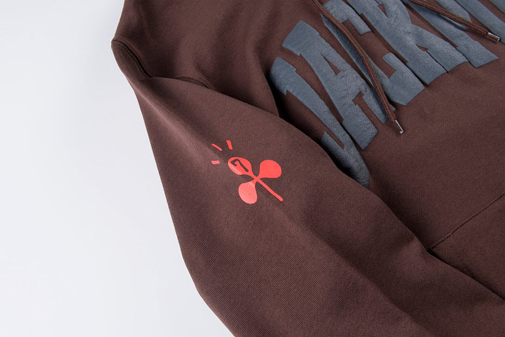 Travis Scott Cactus Jack O2 Live Tie-Dye Tour Hoodie - Burgundy - product image 4