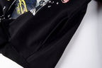 Barriers Worldwide Dizzy Gillespie Paint Double-Sided Portrait Hoodie - Black - product image 6