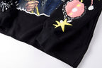 Barriers Worldwide Dizzy Gillespie Paint Double-Sided Portrait Hoodie - Black - product image 7