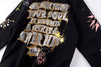 Barriers Worldwide Dizzy Gillespie Paint Double-Sided Portrait Hoodie - Black - product image 14