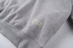 Kapital Kountry Smile Patch Reversible Hoodie - Light Gray / Gray - product image 5