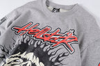 Hellstar Studios Records Crewneck Sweatshirt - Gray - product image 8