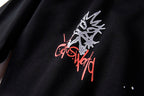 Travis Scott Cactus Jack Graphic Print Hoodie - Black - product image 6