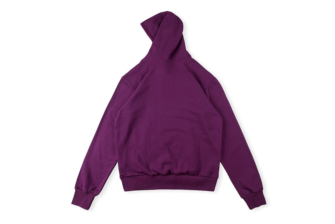 Sp5der 555555 Swarovski Crystal Hoodie - Burgundy - product image 2