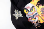 Travis Scott Cactus Jack Softball Classic Baseball Hoodie - Black - product image 5