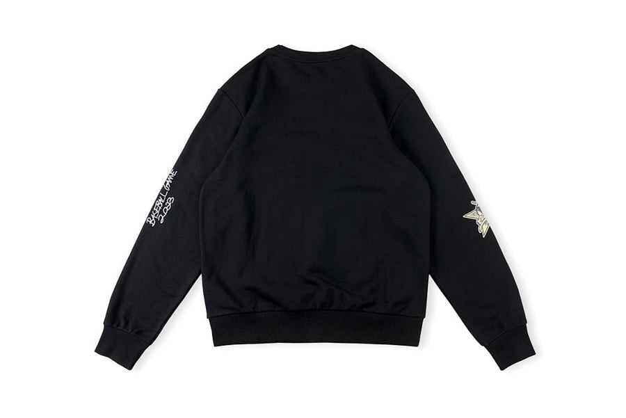 Travis Scott Cactus Jack Softball Classic Baseball Hoodie - Black