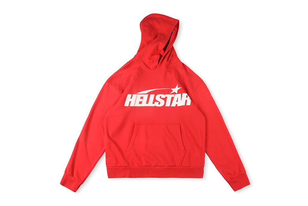 Hellstar Studios Vintage Crackle Print Hoodie - Black - product image 4