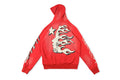 Hellstar Studios Flame Red Vintage Mud Print Hoodie - product image 2