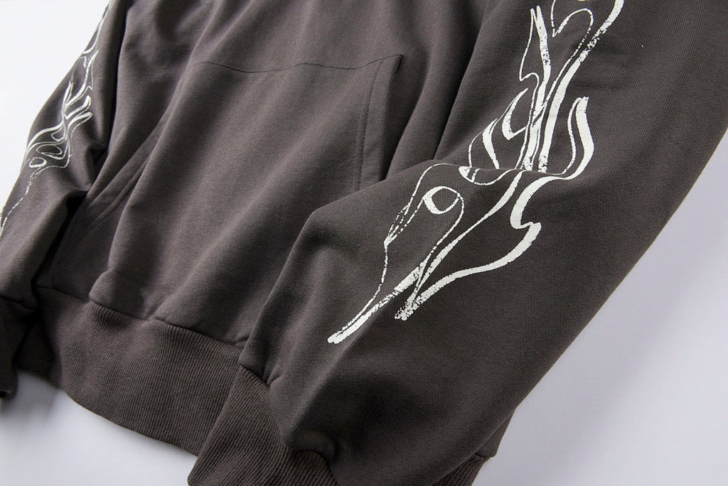 Hellstar Studios Capsule 9 Hoodie - Charcoal - product image 4
