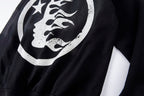 Hellstar Studios Vintage Washed Big Logo Zip-Up Hoodie - Black - product image 9