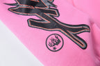 Hellstar Studios Brainwashed Brain Print Hoodie - Pink - product image 7