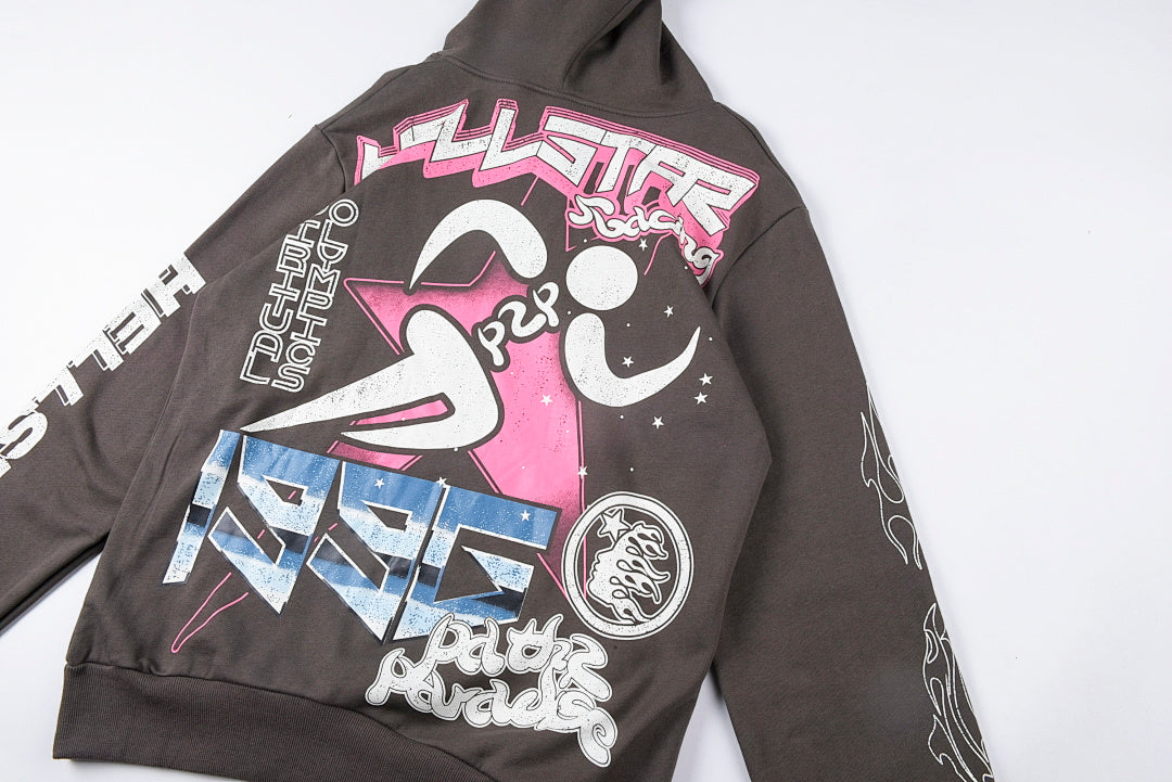 Hellstar Studios Spiritual Running Hoodie - Charcoal - product image 12