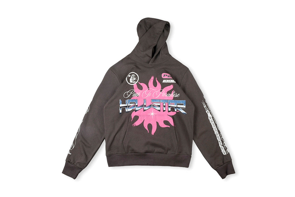 Hellstar Studios Spiritual Running Hoodie - Charcoal - product image 1