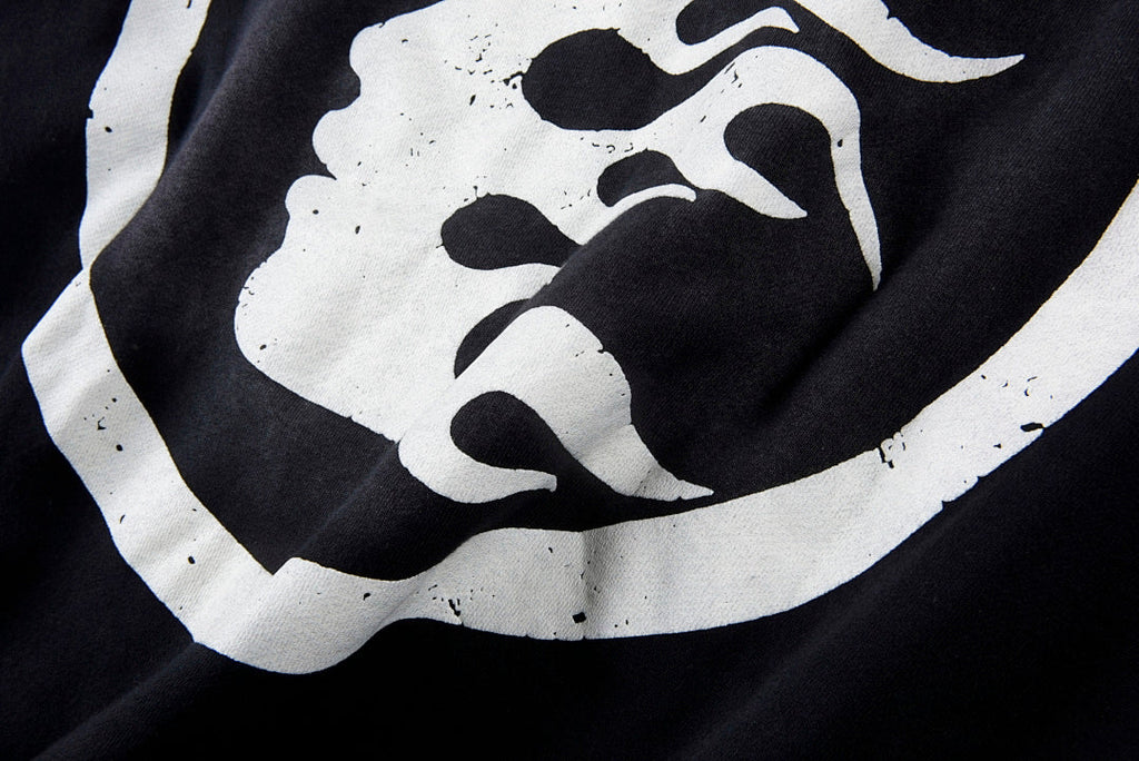 Hellstar Studios Vintage Distressed Puff Print Hoodie - Black - product image 8