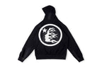 Hellstar Studios Vintage Distressed Puff Print Hoodie - Black - product image 2