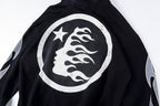 Hellstar Studios Hip-Hop Graffiti Portrait Vintage Hoodie - Black - product image 13