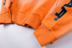 Hellstar Studios Brainwashed Brain Print Hoodie - Orange - product image 7