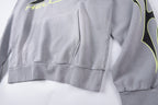 Hellstar Studios Brainwashed Brain Print Hoodie - Light Blue Gray - product image 9