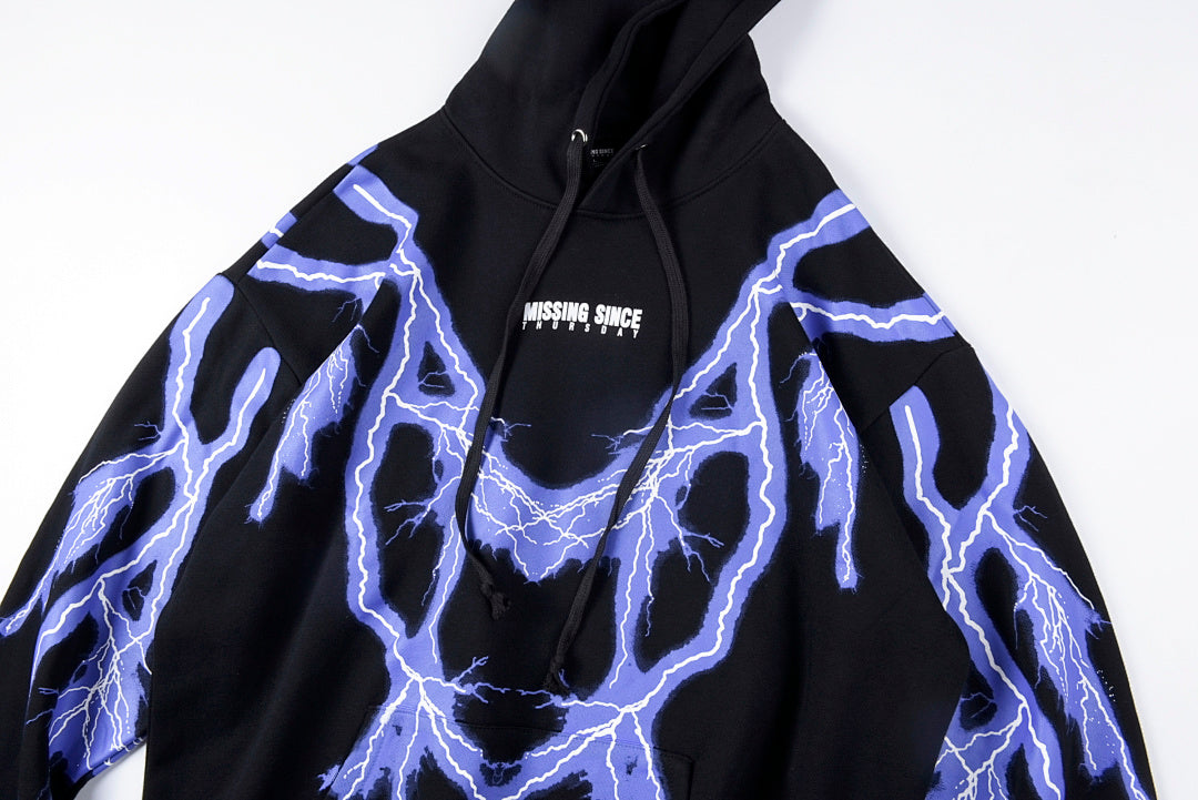 Missing Since Thursday Purple Thunder Hoodie - Black - product image 11