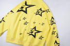 Sp5der Yellow 5 Star Zip-Up Hoodie - product image 14