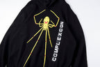 CPFM Ink Splash Smiley Spider Cotton Hoodie - Black - product image 8