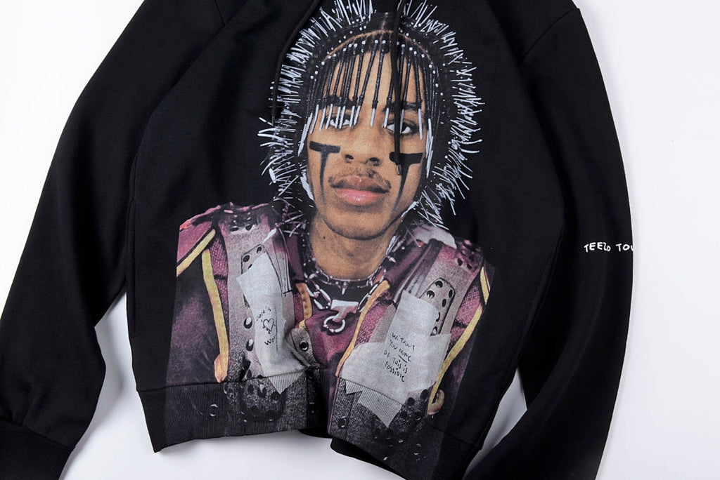 Travis Scott x Teezo Touchdown Utopia Tour Hoodie - Black - product image 8