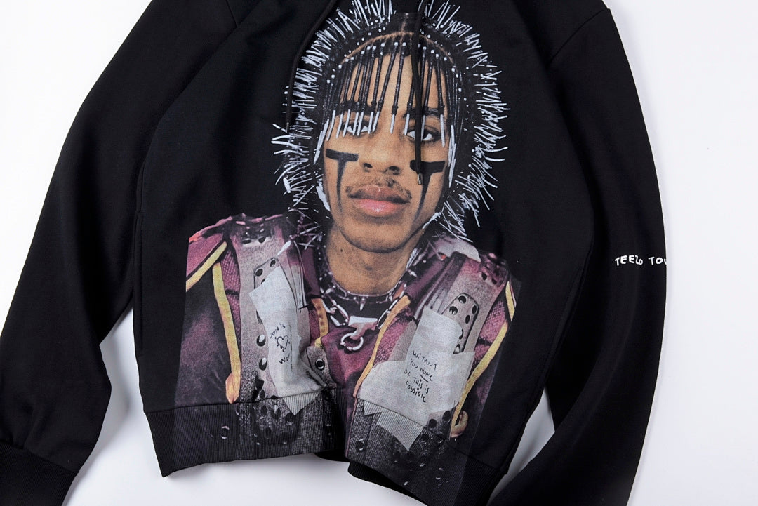 Travis Scott x Teezo Touchdown Utopia Tour Hoodie - Black - product image 8