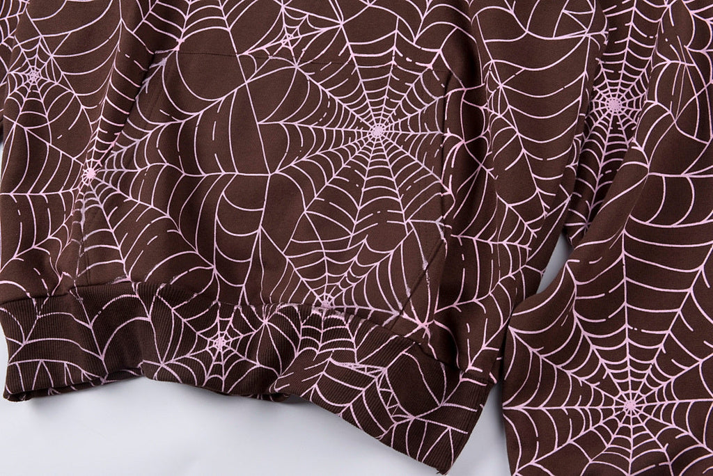 Sp5der WorldWide Track Jacket - Burgundy - product image 7