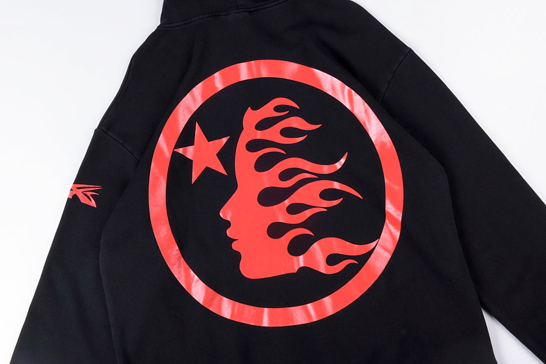 Hellstar Studios Brainwashed Brain Print Hoodie - Black - product image 12