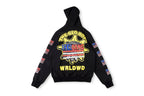 Glo Gang Boyz Worldwide Beverage Cartoon Zip-Up Hoodie - Light Gray - product image 3